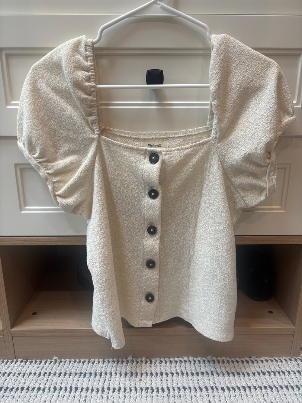 Madewell square neck top